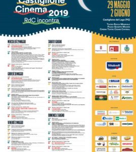 Castiglione Cinema 2019 - programma