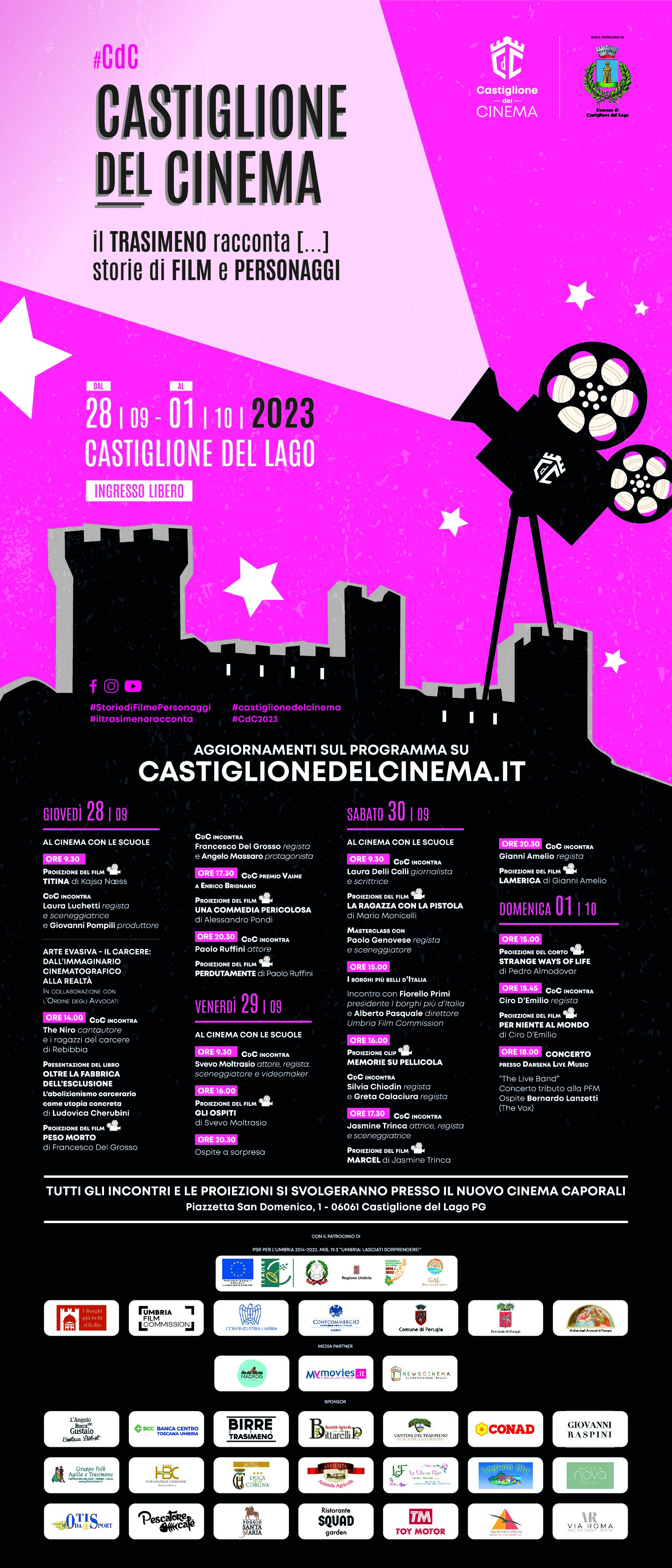 CASTIGLIONE DEL CINEMA – FESTIVAL